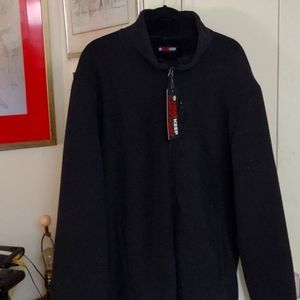NWT Mens Black jacket sz xxl